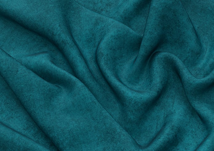 Florence Faux Suede, Ink Blue - Motorised Roman Blind - Image 4